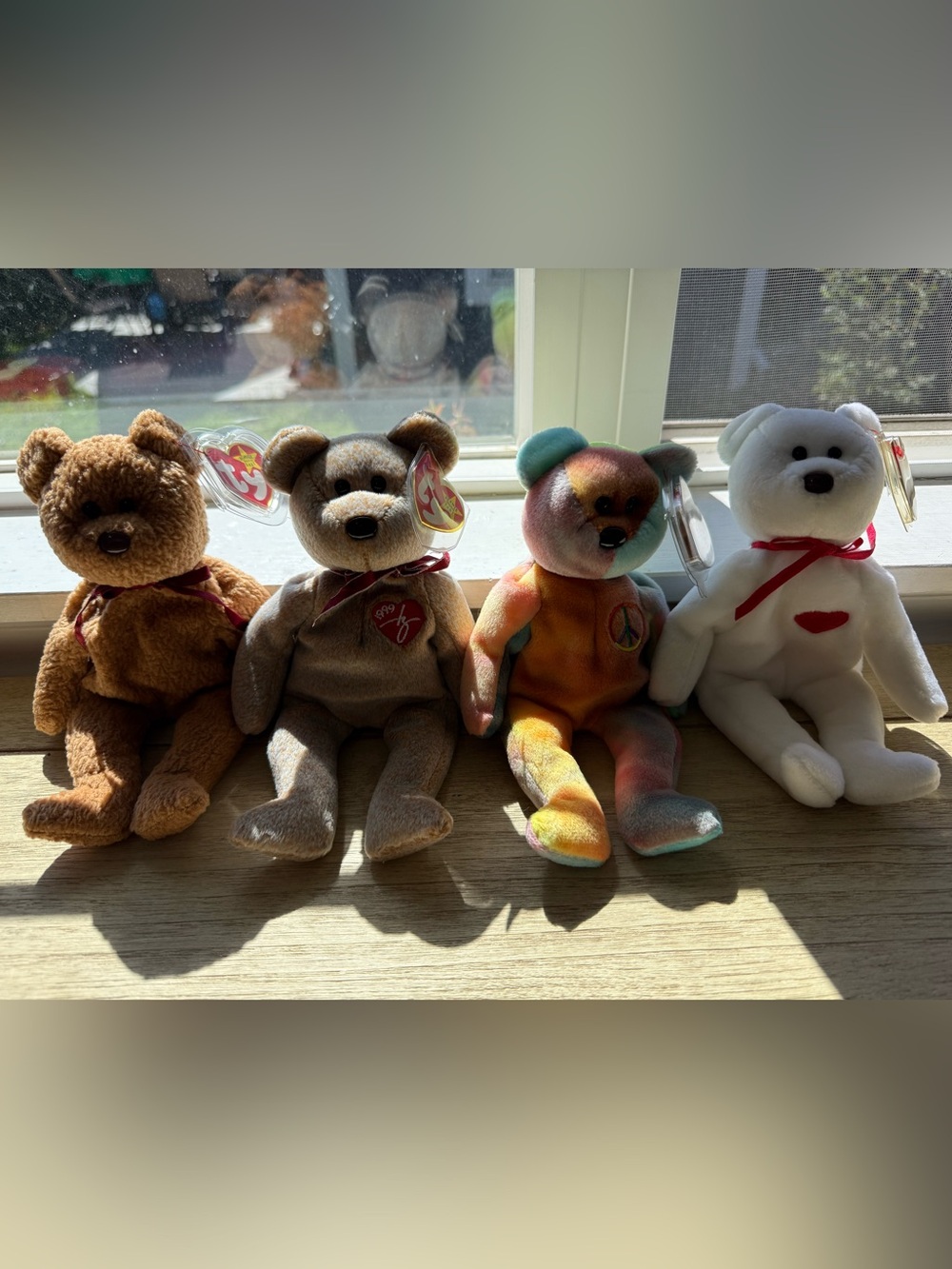 Ty Beanie Baby Bears Bundle of 4